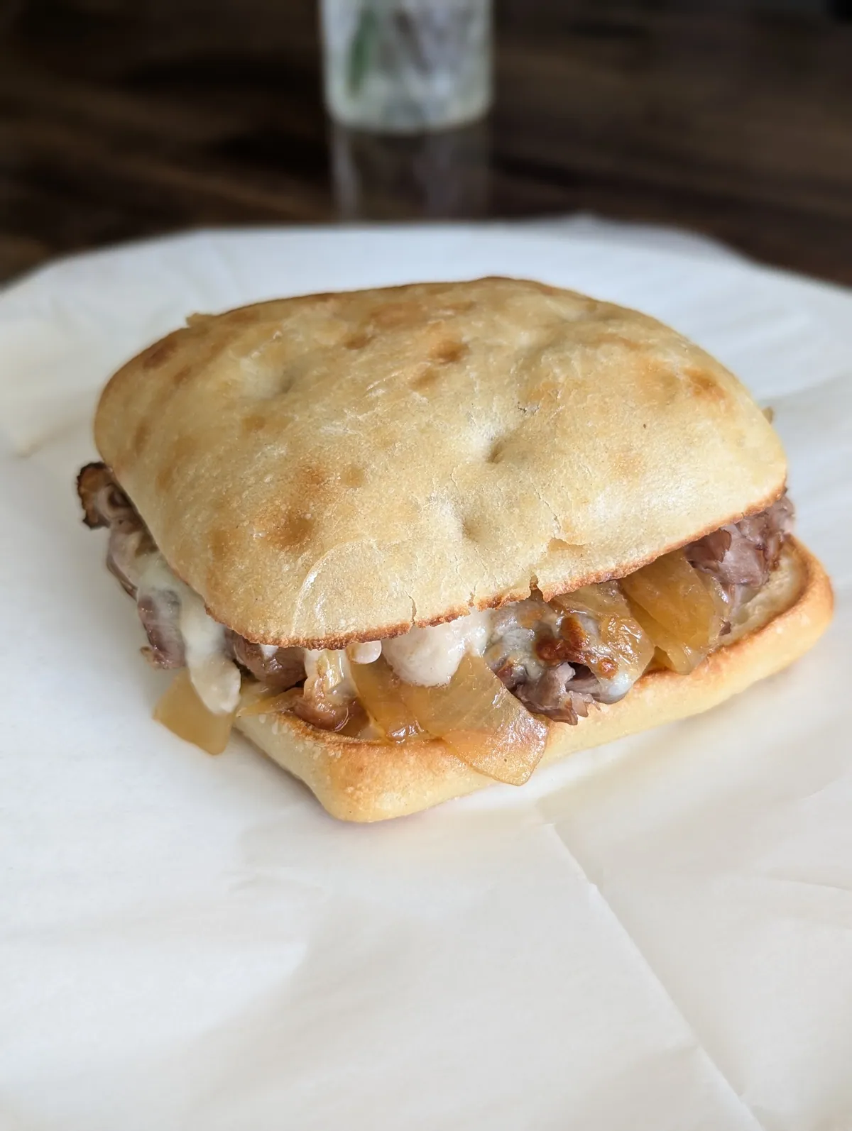 A recent hot sandwich special
