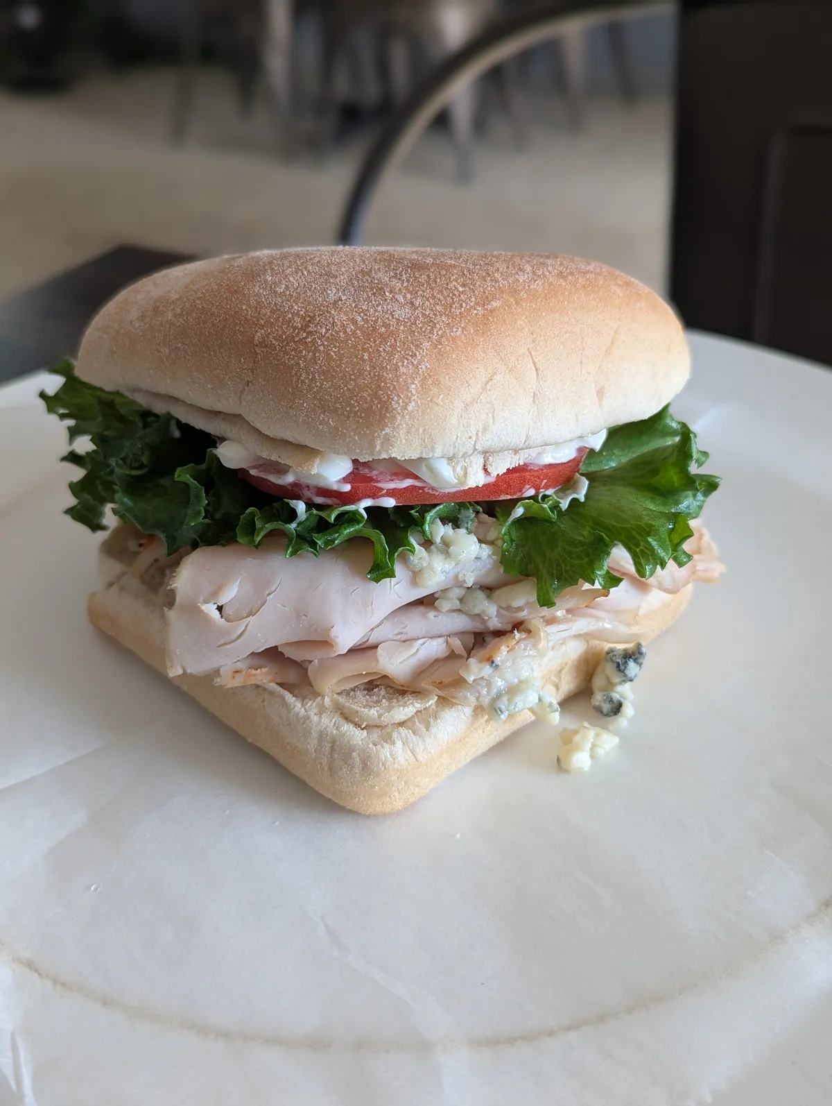 A recent stacked sandwich special